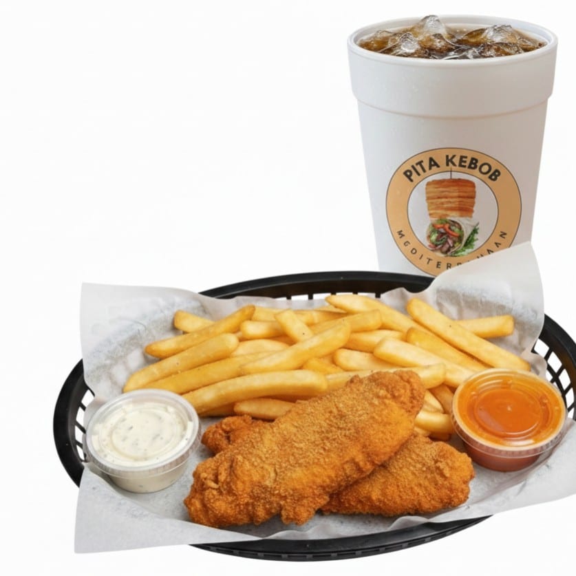 Fried Fish Lunch Combo.
