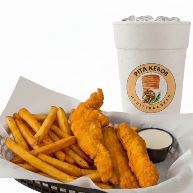 Chicken Tenders Lunch Combo.