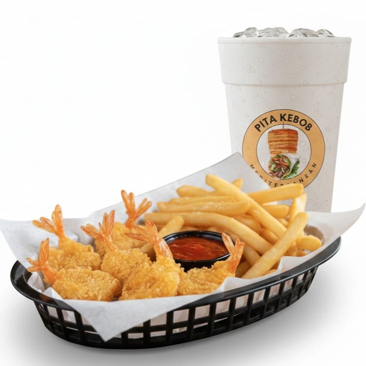 Crispy Shrimp Dinner Combo.