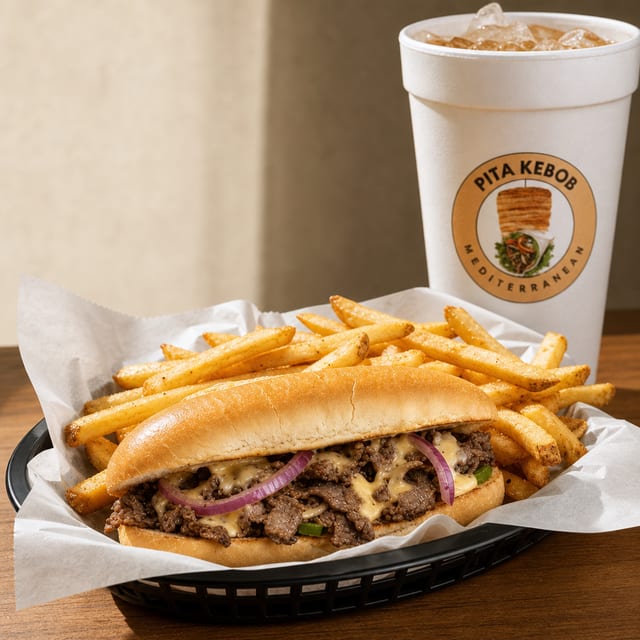 Philly Sub Lunch Combo.
