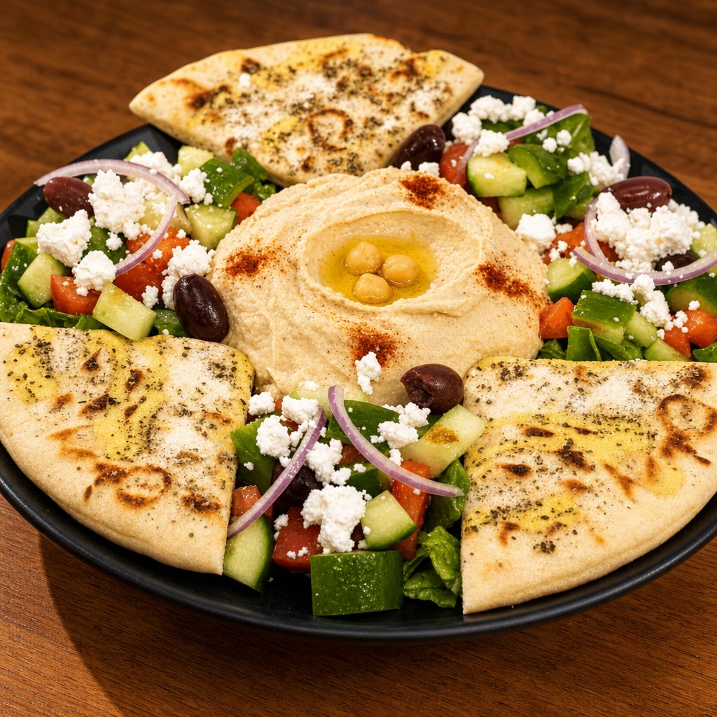 Pita Salad.
