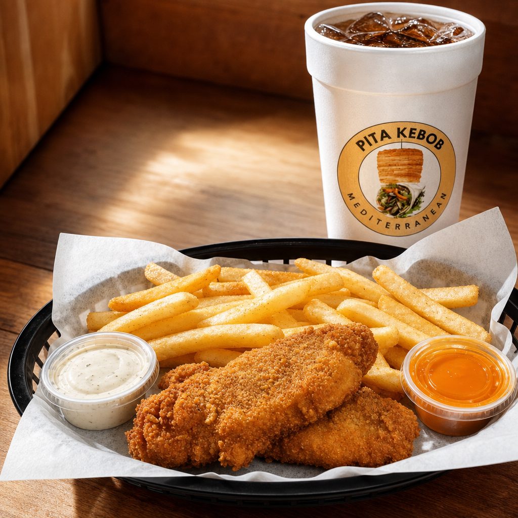 Fried Fish Dinner Combo.