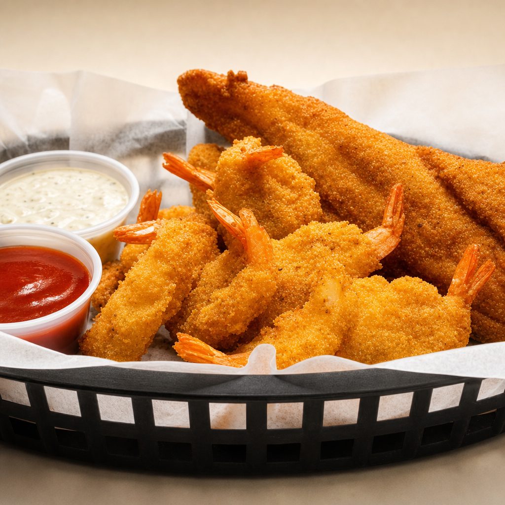 Fried Seafood.