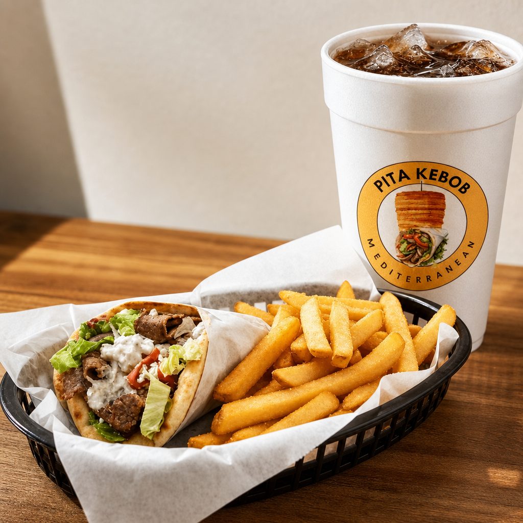 Gyro Dinner Combo.