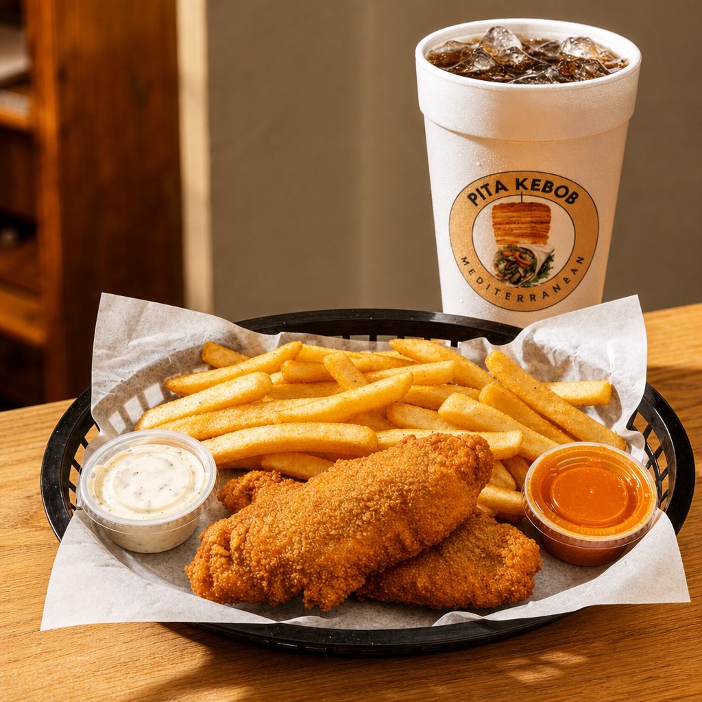 Fried Fish Lunch Combo.
