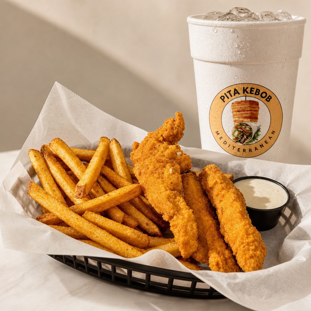 Chicken Tenders Lunch Combo.