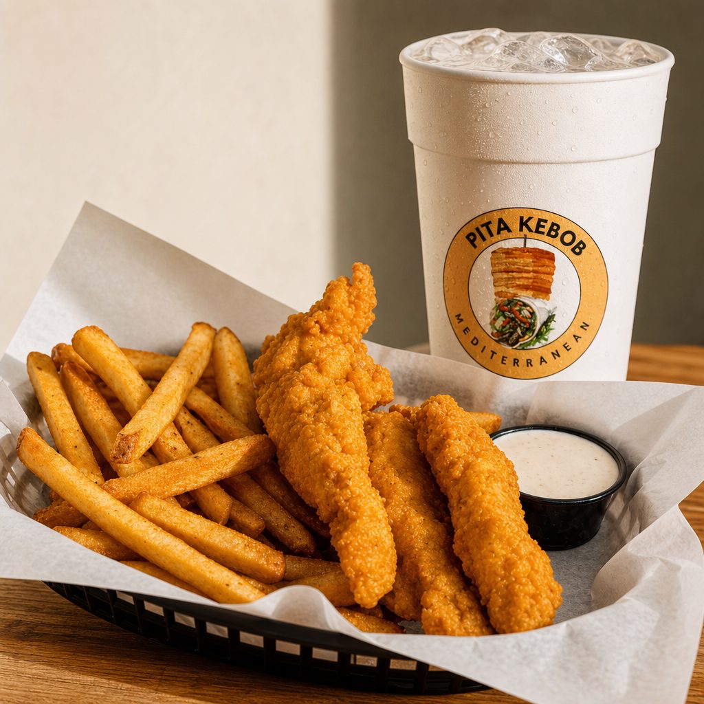 Chicken Tenders Dinner Combo.