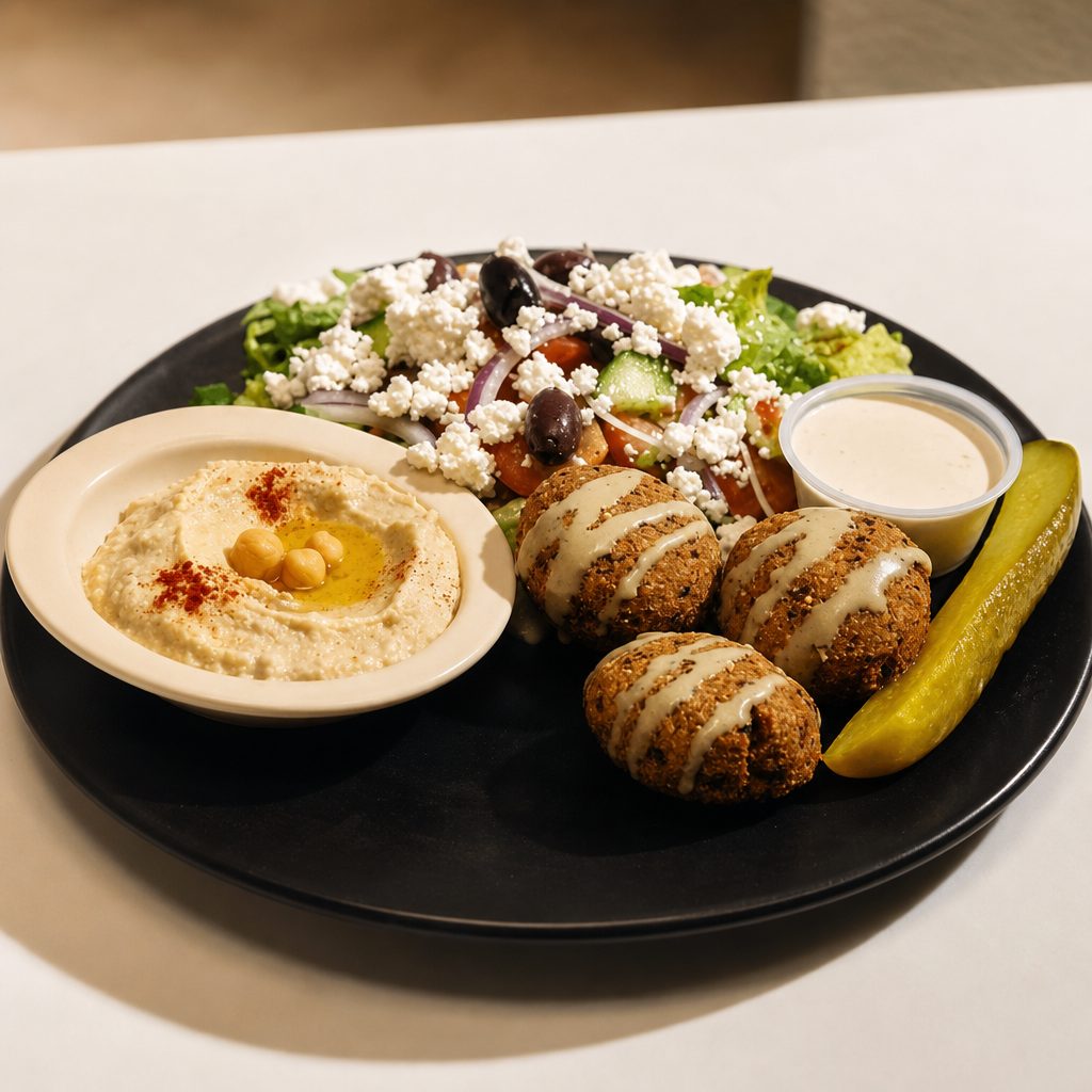 Falafel Platter.