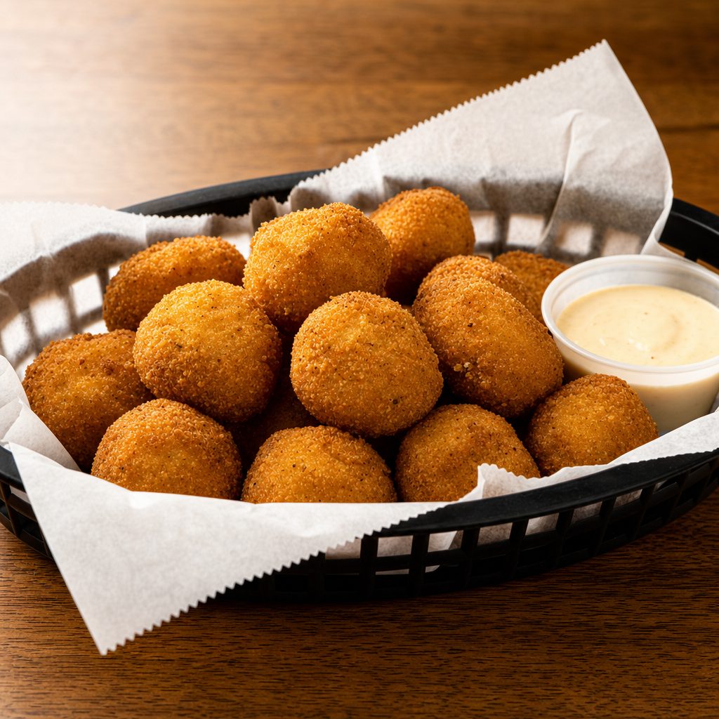 Fried Mushrooms.